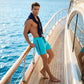 👖☀️ Summer athletic shorts – drawstring, zip pocket, side stripe, comfy fit!