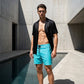 👖☀️ Summer athletic shorts – drawstring, zip pocket, side stripe, comfy fit!