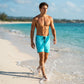 👖☀️ Summer athletic shorts – drawstring, zip pocket, side stripe, comfy fit!