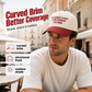 🧢 Color-block embroidered baseball cap—offers sun protection while making a bold style statement ☀️