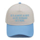 🧢 Color-block embroidered baseball cap—offers sun protection while making a bold style statement ☀️