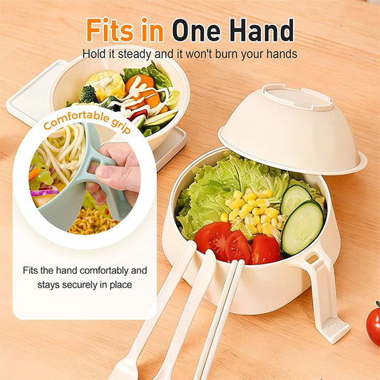 6-Piece Large Capacity Ramen Bowl Set