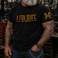 Men's Funny Mechanic Slogan Print T-Shirt