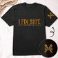 Men's Funny Mechanic Slogan Print T-Shirt