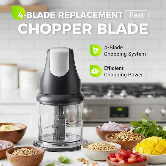 4-Blade Replacement Chopper Blade