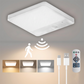 ❄️Summerfresh 50% OFF!💡Cordless Rechargeable Motion Sensor Ceiling Light with Remote – 3 Colour Temperatures & USB-C Charging