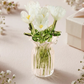 ⏳ Limited-Time Offer! ✨ Mini Glass Bouquet | Elegant Gift 🎀 | Approx. 6cm Tall | Half Price 🎉