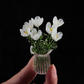 ⏳ Limited-Time Offer! ✨ Mini Glass Bouquet | Elegant Gift 🎀 | Approx. 6cm Tall | Half Price 🎉