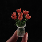 ⏳ Limited-Time Offer! ✨ Mini Glass Bouquet | Elegant Gift 🎀 | Approx. 6cm Tall | Half Price 🎉