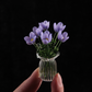 ⏳ Limited-Time Offer! ✨ Mini Glass Bouquet | Elegant Gift 🎀 | Approx. 6cm Tall | Half Price 🎉