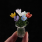 ⏳ Limited-Time Offer! ✨ Mini Glass Bouquet | Elegant Gift 🎀 | Approx. 6cm Tall | Half Price 🎉