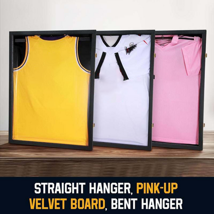 🔥Last Day Sale 50% OFF⏰🖼️👕Wooden Jersey Display Frame with Magnetic Door🎁