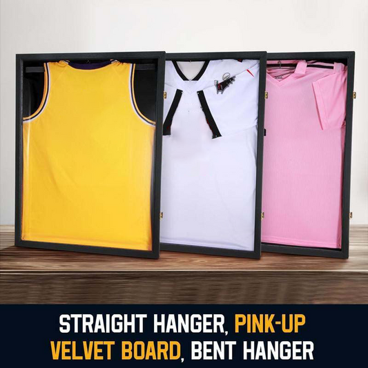 🔥Last Day Sale 50% OFF⏰🖼️👕Wooden Jersey Display Frame with Magnetic Door🎁