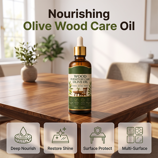 Wood Furniture Care Oil with Olive Oil