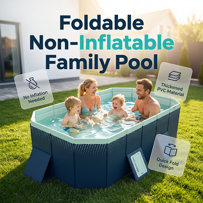 🥳HOT SALE 2026🥳💞50,000+ SOLD!👵❤️  Thick-walled, non-inflatable swimming pool – enjoy fun water activities and cool off at home this summer.