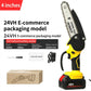 ❄️Summerfresh 50% OFF!🌿4″ Cordless Mini Pruning Chainsaw – Lightweight Battery-Powered Garden Saw with Safety Lock