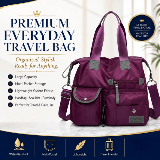 👜 LIMITED-TIME 50% OFF! 💐 Large Capacity Waterproof Tote Bag for Women