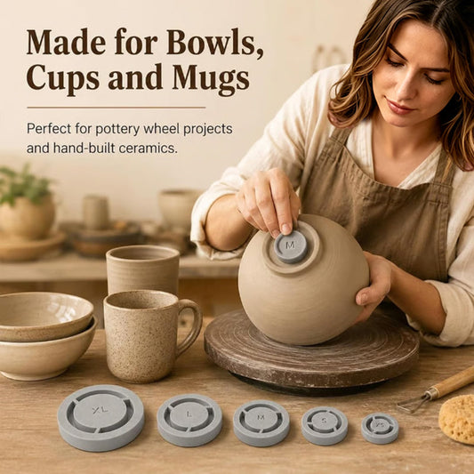 ⏰50% OFF NOW!⛹️Fast Shipping 🚚💨 Centering Tool for Pottery Throwing (Ceramic Base Ring)