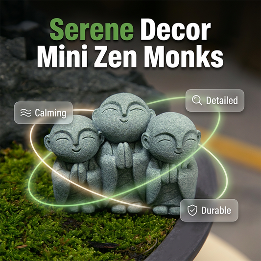 ✨ 50% OFF NOW! 🔥Mini Zen Serene Monk Figurine