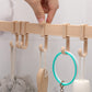 Strong adhesive hooks with crossbar