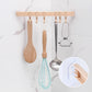 Strong adhesive hooks with crossbar