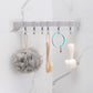 Strong adhesive hooks with crossbar