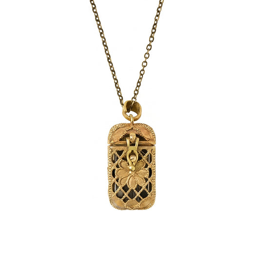 🥳2026 HOT SALE🥳Vintage Tarot Locket Pendant Necklace