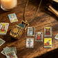 🥳2026 HOT SALE🥳Vintage Tarot Locket Pendant Necklace