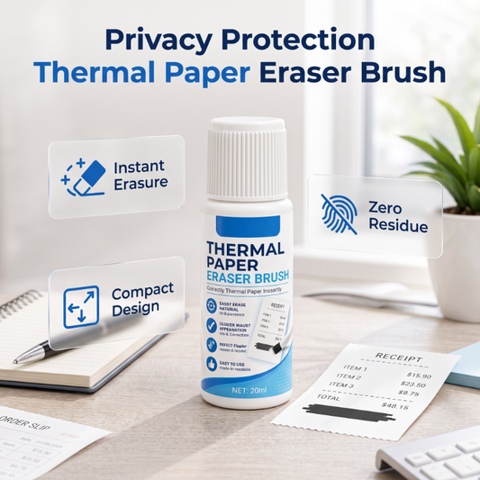 ⏳ Limited-Time Flash Sale! ✨ Say goodbye to privacy leaks on receipts and labels | Erase instantly 🧾 | Office essential | Half-price offer 🎉