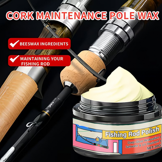 🔥A must-have for fishing enthusiasts✨Saltwater Resistant Fishing Rod Polish