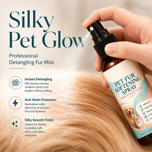 🔥🎁 Buy 1 Get 1 Free!! 🥳💞 Gentle Pet Coat Detangling & Anti-Static Spray