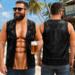 ❄️Summerfresh 50% OFF!✨Funny Men's T-Shirt with Fake Muscle Print – Eye-Catching Party Shirt for BBQ, Motorcycle Rides, Parties & Gift