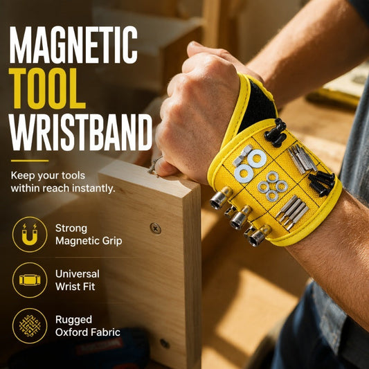 📢📢50% OFF !! ⏰Magnetic Wristband for Holding Screws