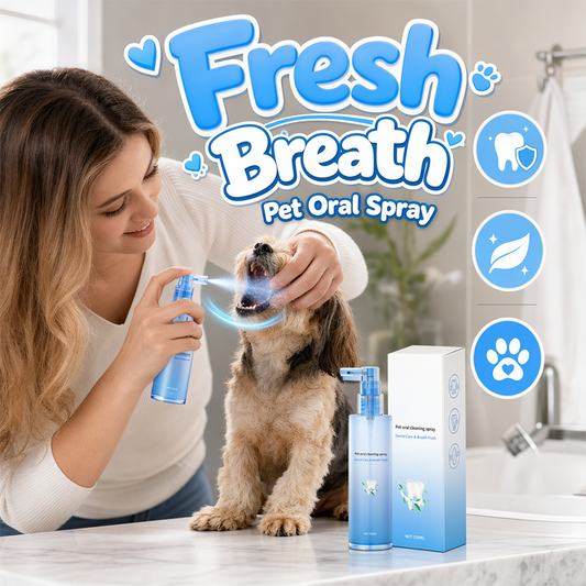 🔥HOT SALE 50%OFF🔥Pet Oral Cleaning Spray for Dogs & Cats