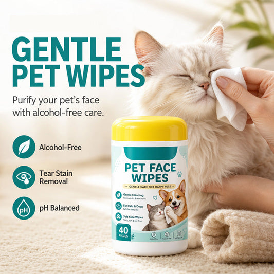 🐶 Enjoy 50% off now! ✨Gentle Pet Tear Stain Remover Wipes