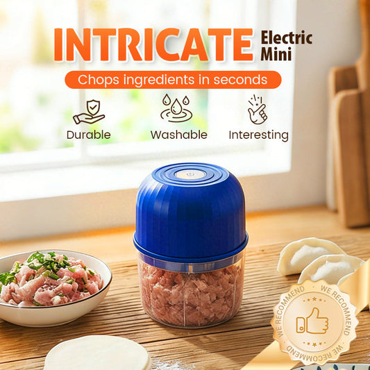 🥗✨ 50% Off – Wireless Efficient Electric Mini Food Chopper