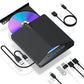 💻🔥 Half-Price Deal! 7-in-1 External DVD Burner — USB 3.0 & Type-C Interface