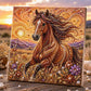 🏆 Last Day Special Price £11.99🦉💛 Highland Cow Pearl Art DIY Kit – Relaxing DIY Craft to Create Stunning Coastal Artwork (📦Buy 3 Free Shipping)