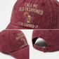Unisex Vintage Washed Adjustable Baseball Cap