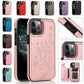 💥 [Limited Time: 50% OFF] 🔥 Elegant Floral Card Holder Phone Case