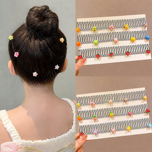⏳Limited-time 50% off⏰Kids Cute Invisible Hair Comb Clip