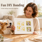 ❄️Summerfresh 60% OFF!🐾DIY Paw Print Keepsake Frame for Pets – Set with Soft Clay and Photo Slots for Dogs and Cats