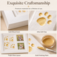 ❄️Summerfresh 60% OFF!🐾DIY Paw Print Keepsake Frame for Pets – Set with Soft Clay and Photo Slots for Dogs and Cats