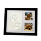 ❄️Summerfresh 60% OFF!🐾DIY Paw Print Keepsake Frame for Pets – Set with Soft Clay and Photo Slots for Dogs and Cats
