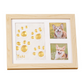 ❄️Summerfresh 60% OFF!🐾DIY Paw Print Keepsake Frame for Pets – Set with Soft Clay and Photo Slots for Dogs and Cats