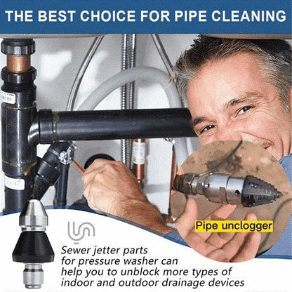 🔥 Limited quantity—first come, first served! Get 50% off now! 🎉 High-pressure sewer cleaning nozzle.