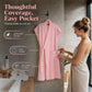 Soft Cotton Blend Absorbent Bathrobe