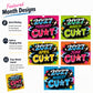 ❄️Summerfresh 60% OFF!📆2027 Year of the Cunt Wall Calendar – Bold Graffiti Humor Calendar