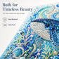 ❄️Summerfresh 50% OFF!🐚3D Ocean Pearl Art DIY Kit – Glossy Painting Set with Sea Life, Pearls and Relief Texture