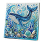 ❄️Summerfresh 50% OFF!🐚3D Ocean Pearl Art DIY Kit – Glossy Painting Set with Sea Life, Pearls and Relief Texture